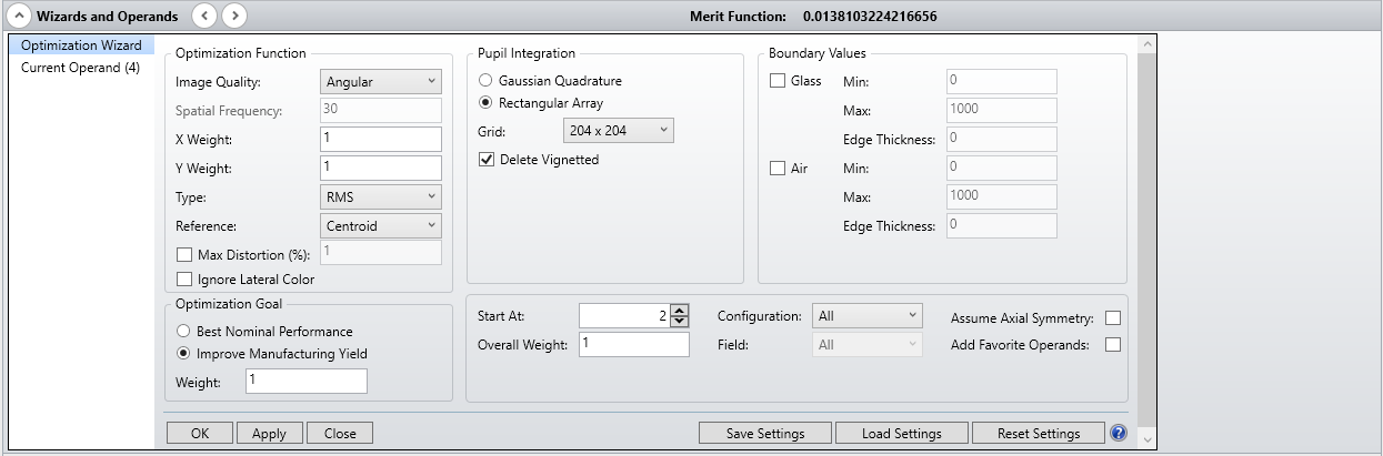 Optimization Wizard for Collimation