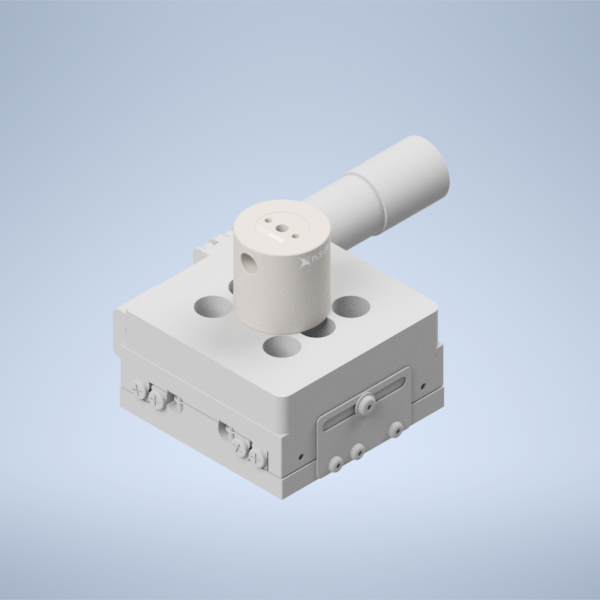 placing the LNR25M Adapter onto the LNR25