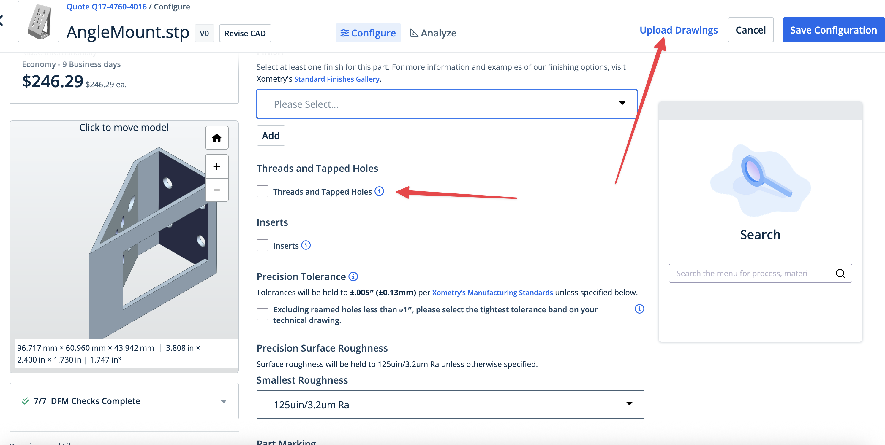 Xometry Ordering Process 7